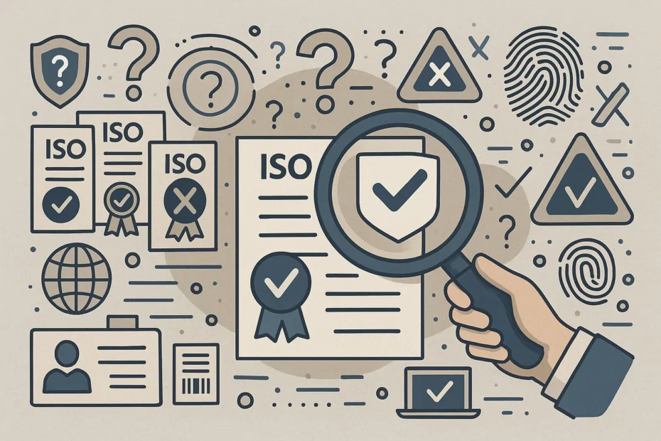 Справжній чи підроблений? Як самостійно перевірити будь-який сертифікат ISO