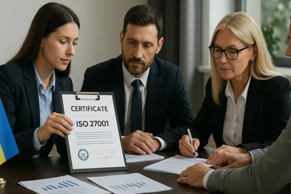 Як отримати сертифікат ISO 27001: покроковий гід для українського бізнесу
